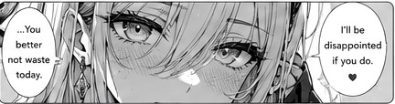 Manga eye close-up