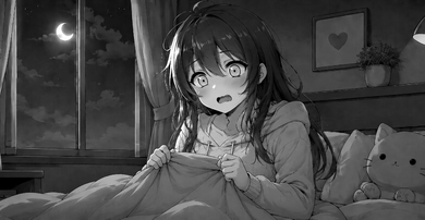 Manga reflection artwork